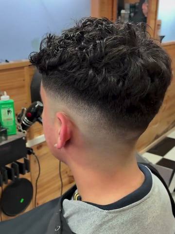 Degradado hecho en Barbería Peaky Blinders
